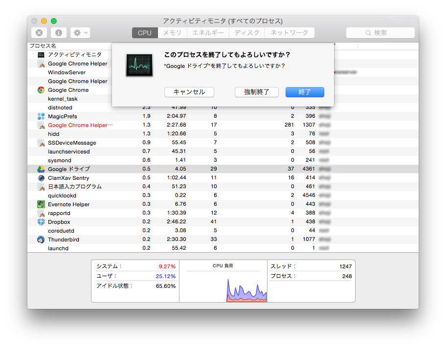 Mac Osx 10 10 Yosemite にアップグレードするとgoogleドライブのツールバーアイコンがグレーアウトになる件の対処 Makotton Com